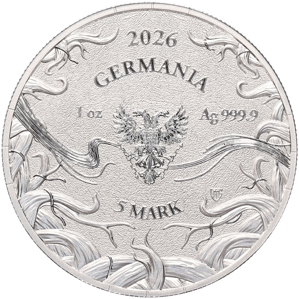 5 марок 2026 года Германия «Норны — Урд» — Фото №2