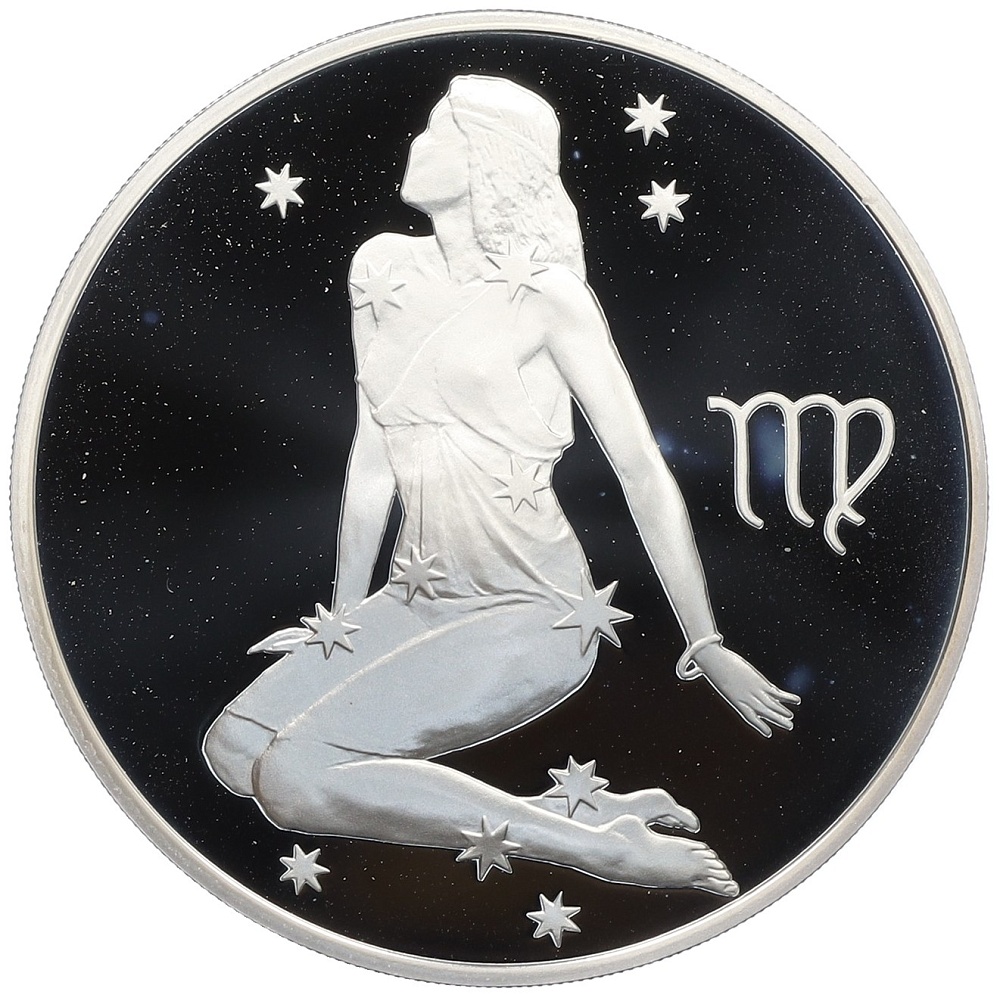 3 рубля 2003 года СПМД «Знаки зодиака — Дева» — Фото №1