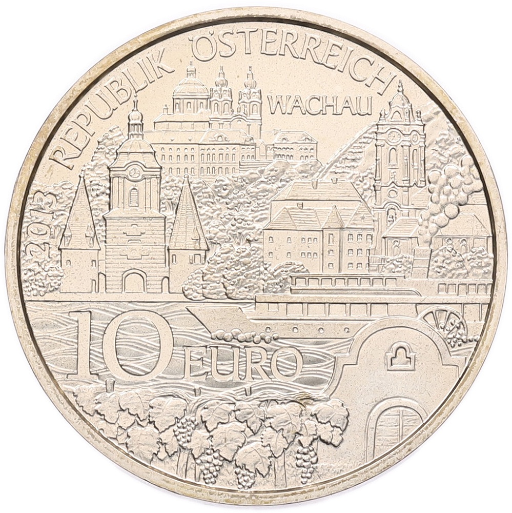 10 евро 2013 года Австрия «Земли Австрии — Нижняя Австрия» — Фото №2