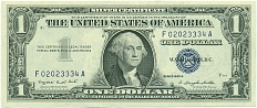 1 доллар 1957 года США «Серебряный сертификат» — Фото №1