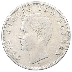 2 марки 1904 года Германия (Бавария) — Фото №1