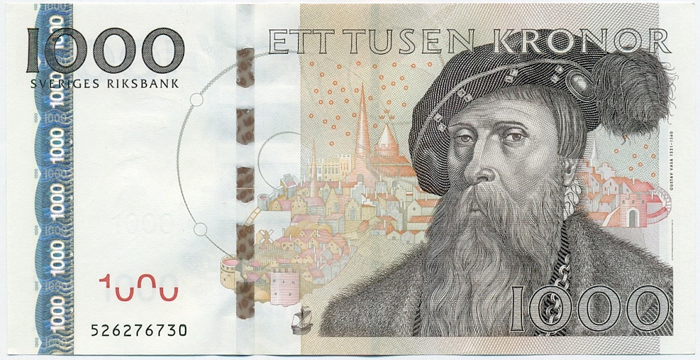 1000 крон 2005 года Швеция — Фото №1