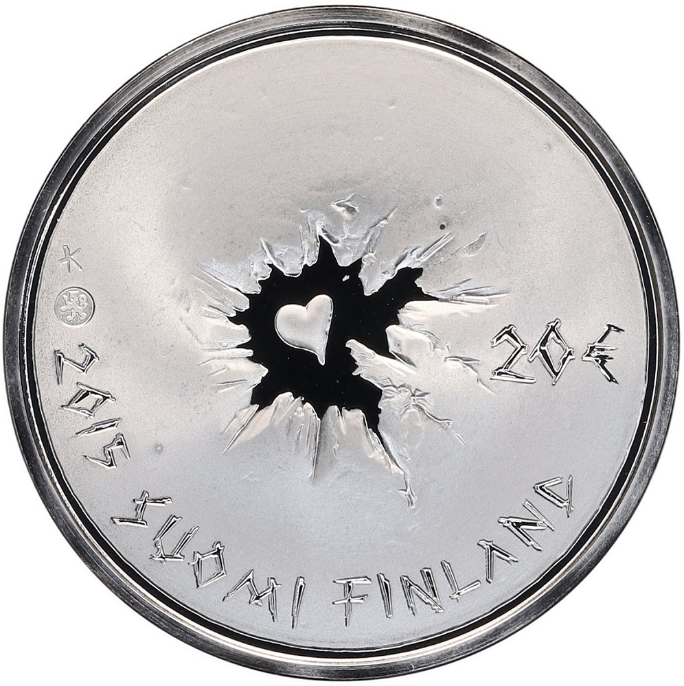 20 евро 2015 года Финляндия «Финское сису» — Фото №1