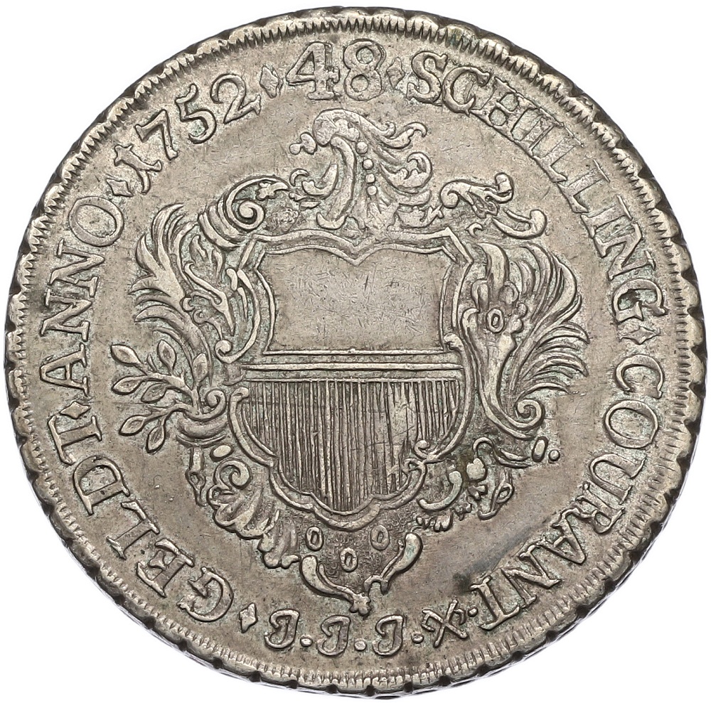 48 шиллингов 1752 года Любек — Фото №1