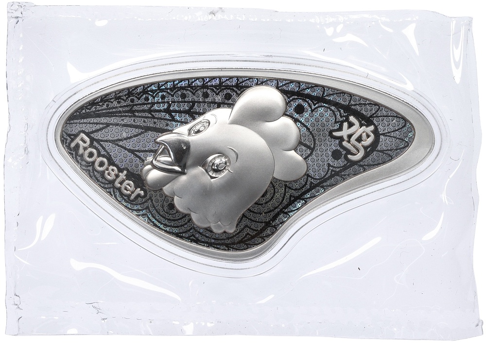 20 центов 2023 года Самоа «Китайский гороскоп — Год петуха» — Фото №1