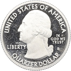 1/4 доллара (25 центов) 2013 года S США «Национальные парки — №18 Национальный парк Грейт-Бейсин» — Фото №2