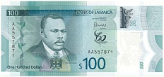 100 долларов 2022 года Ямайка «60 лет Ямайке» — Фото №1