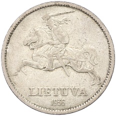 10 лит 1936 года Литва — Фото №2