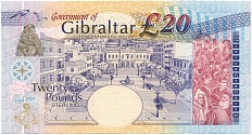 20 фунтов стерлингов 2004 года Гибралтар — Фото №2