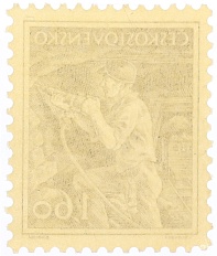 Почтовая марка 1.60 кроны 1954 года Чехословакия — Фото №2