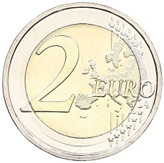 2 евро 2022 года G Германия «35 лет программе Эразмус» — Фото №2