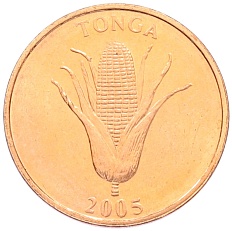 1 сенити 2005 года Тонга — Фото №1