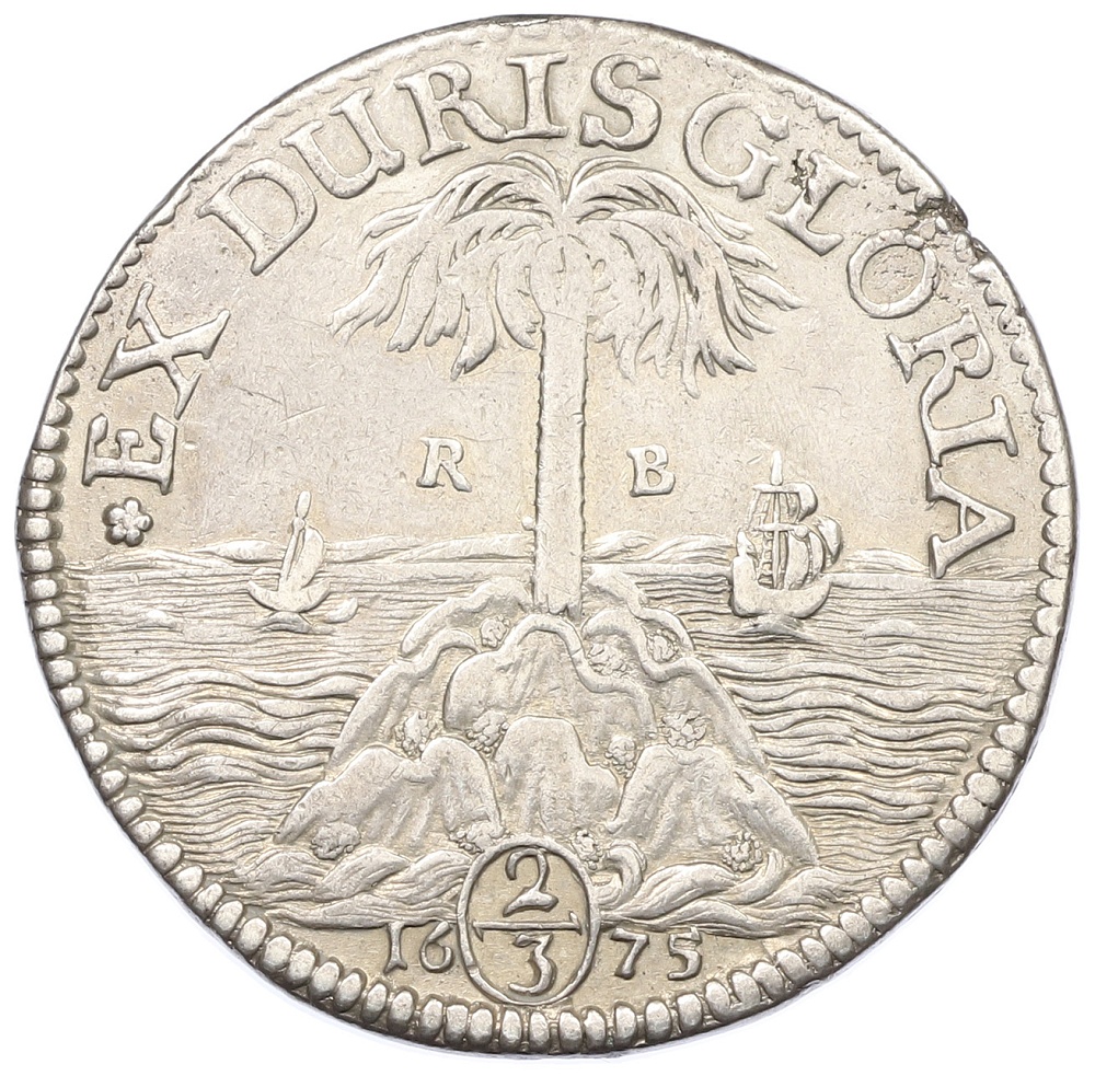2/3 талера 1675 года Брауншвейг-Люнебург-Каленберг — Фото №1