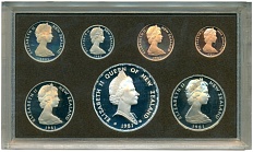 Годовой набор монет 1981 года Новая Зеландия — Фото №2