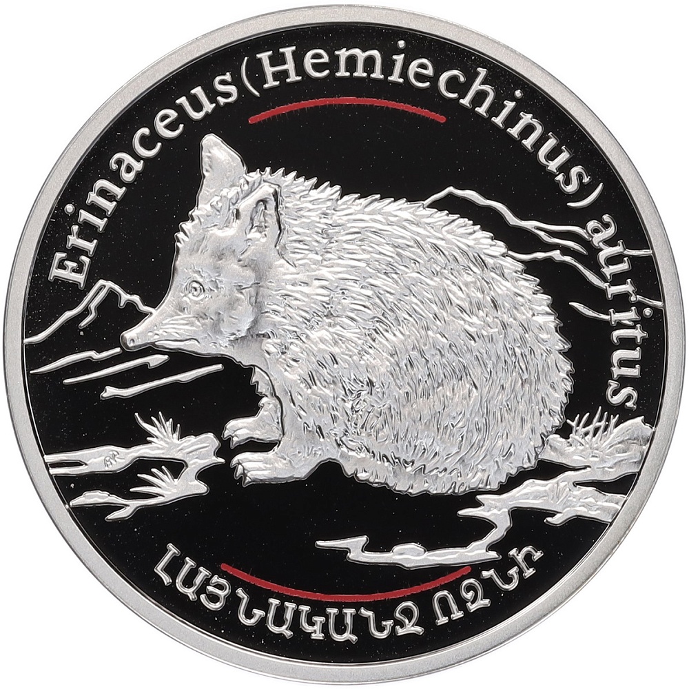 100 драм 2006 года Армения «Дикий мир Кавказа — Ушастый еж» — Фото №1
