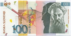 100 толаров 2003 года Словения — Фото №1
