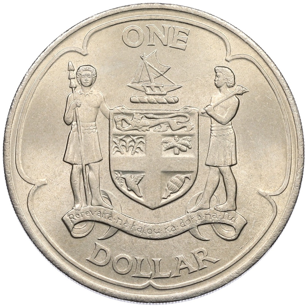 1 доллар 1969 года Фиджи — Фото №1