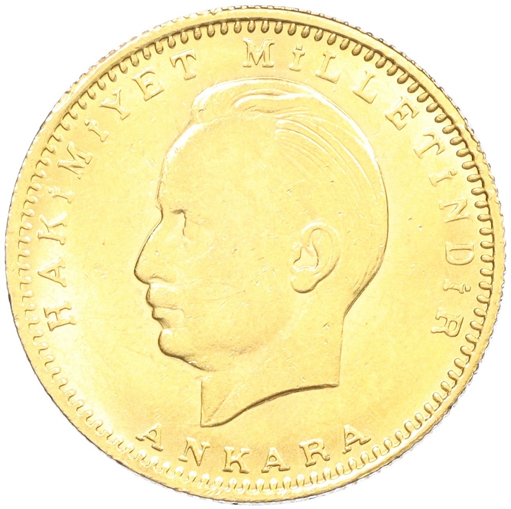 100 курушей 1948 года (1923/23) Турция «Ататюрк» — Фото №2