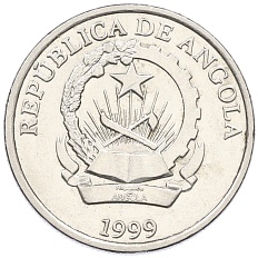 5 кванз 1999 года Ангола — Фото №2