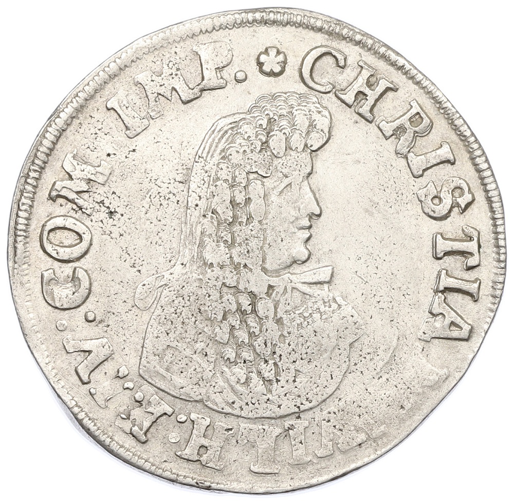 2/3 талера 1676 года Шварцбург-Зондерхаузен — Фото №1