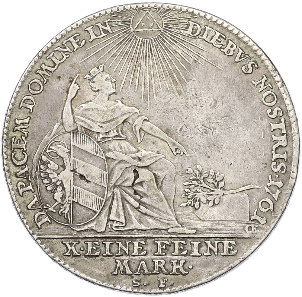 1 талер 1761 года Нюрнберг — Фото №1