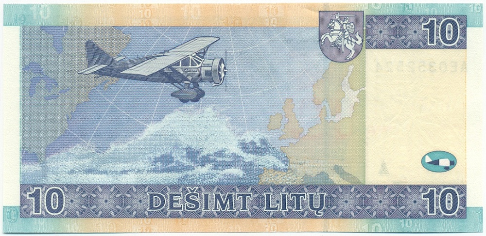 10 лит 2007 года Литва — Фото №2