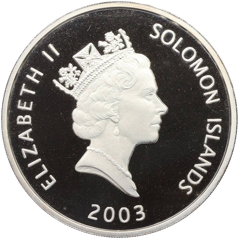 25 долларов 2003 года Соломоновы острова «Самолеты — Ан-225 Мрия» — Фото №2