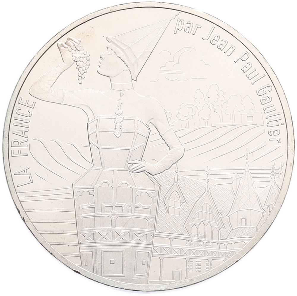 10 евро 2017 года Франция «Франция Жана-Поля Готье — Бургундия» — Фото №1