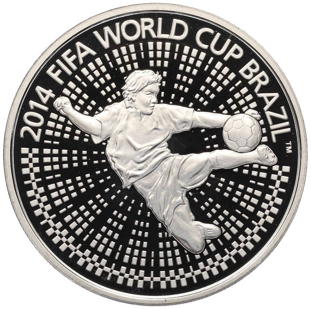 1 рубль 2013 года Белоруссия «Чемпионат мира по футболу 2014 года в Бразилии» — Фото №1