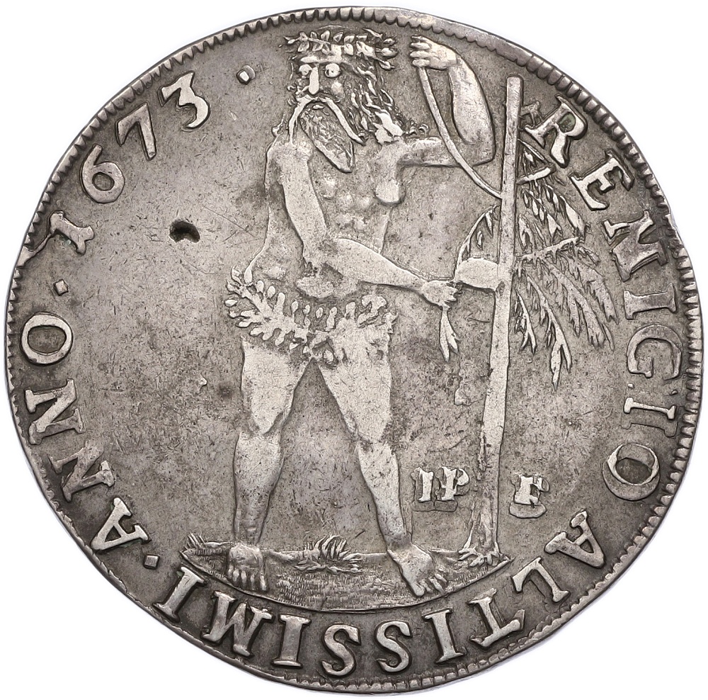 1 талер 1673 года Брауншвейг-Люнебург-Калленберг-Ганновер — Фото №1