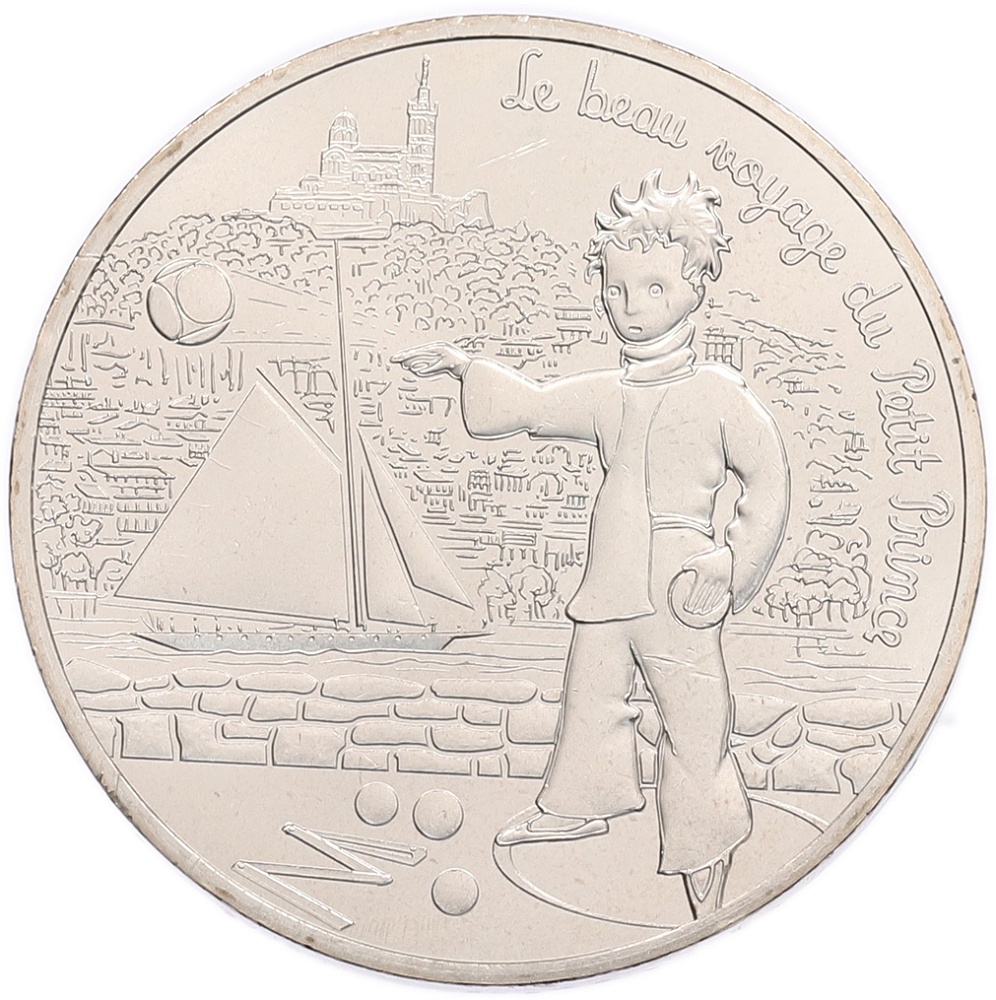 10 евро 2016 года Франция «Маленький принц — Марсель» — Фото №1