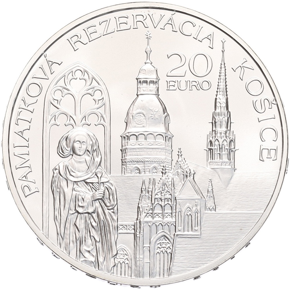 20 евро 2013 года Словакия «Кошице – культурная столица Европы» — Фото №1