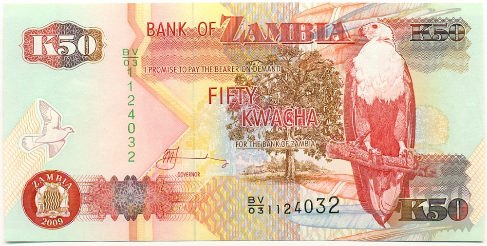 50 квача 2009 года Замбия — Фото №1