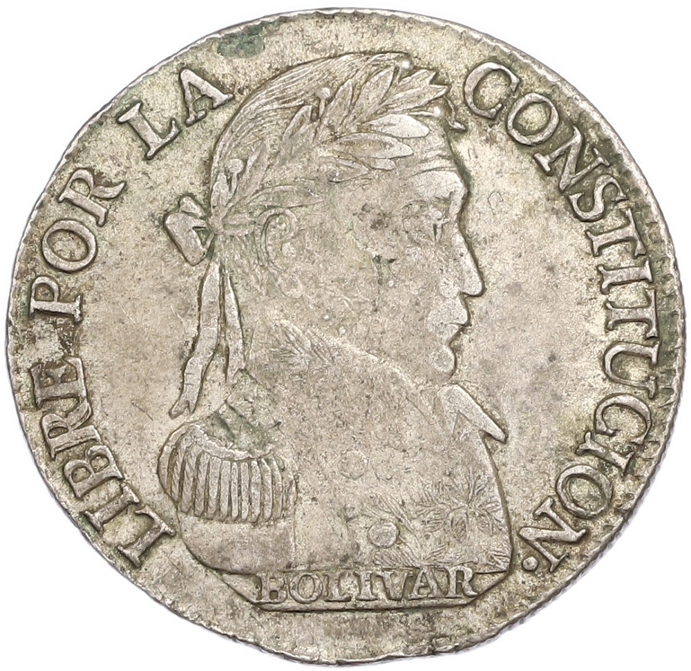 4 соля 1830 года Боливия — Фото №2