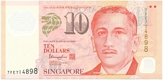10 долларов 2022 года Сингапур — Фото №1