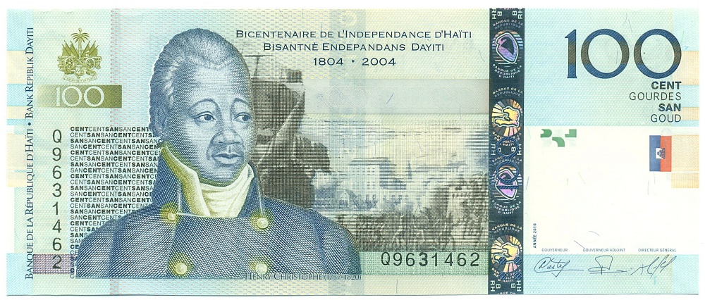 100 гурдов 2004 года Гаити — Фото №1