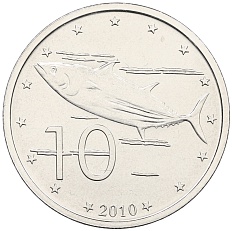10 центов 2010 года Острова Кука — Фото №1