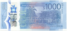 1000 долларов 2022 года Ямайка «60 лет Ямайке» — Фото №2