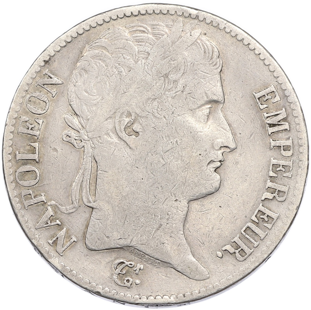 5 франков 1813 года L Франция (Наполеон I) — Фото №2