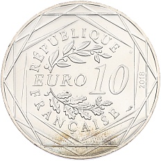 10 евро 2018 года Франция «Микки Маус и Франция — Этрета» — Фото №2