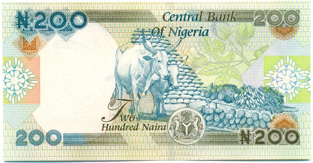 200 найра 2017 года Нигерия — Фото №2