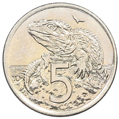 5 центов 2000 года Новая Зеландия — Фото №1