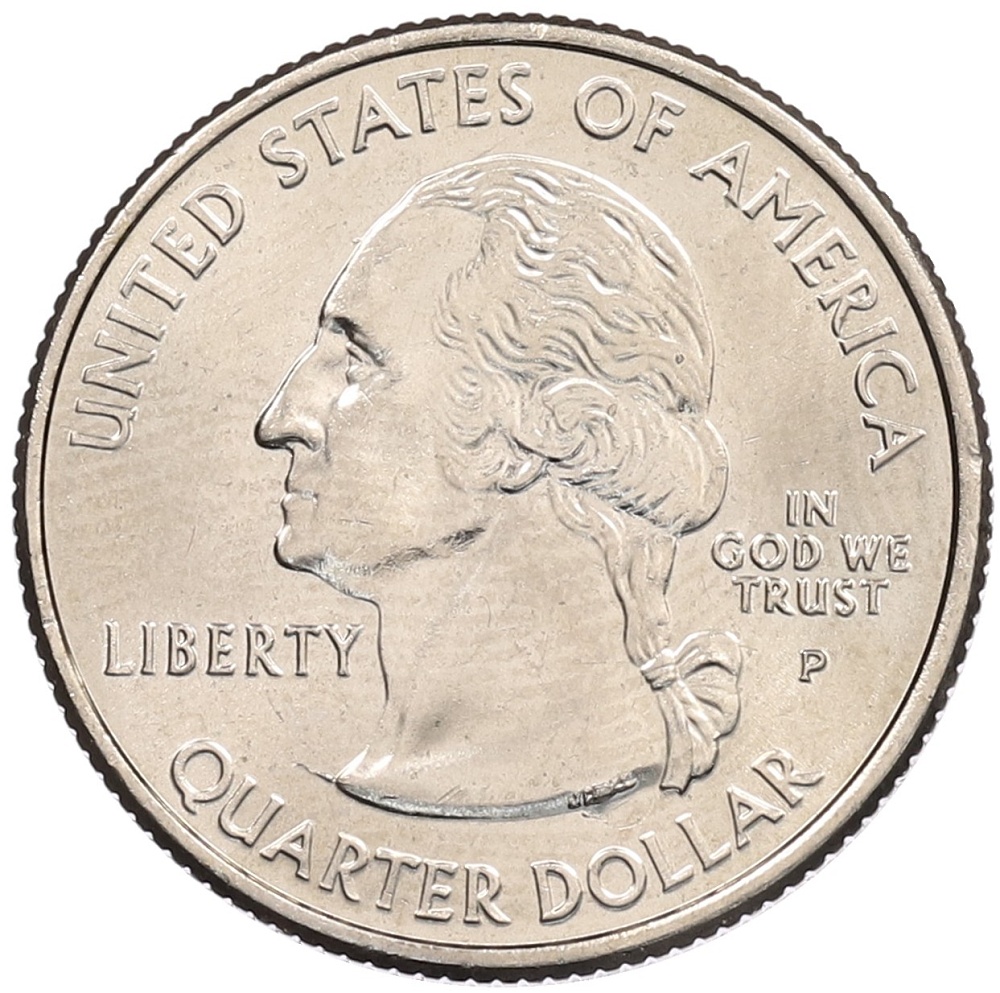 1/4 доллара (25 центов) 2006 года P США «Штаты и территории — Невада» — Фото №2