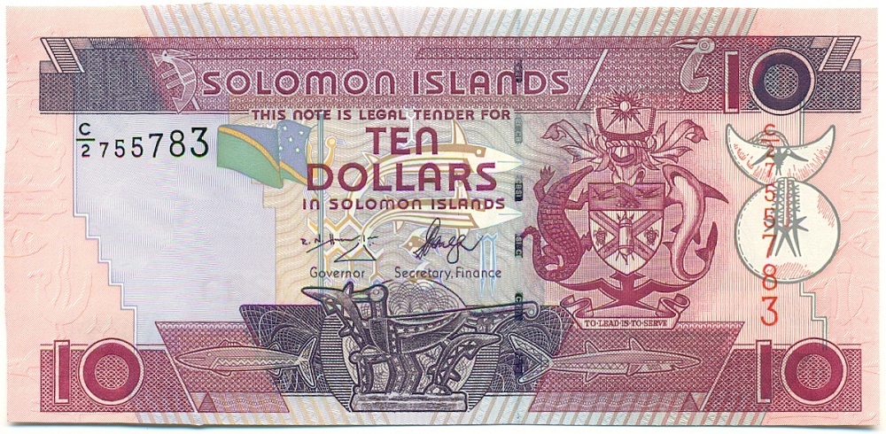 10 долларов 2005 года Соломоновы Острова — Фото №1