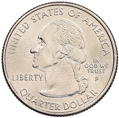 1/4 доллара (25 центов) 2006 года P США «Штаты и территории — Невада» — Фото №2