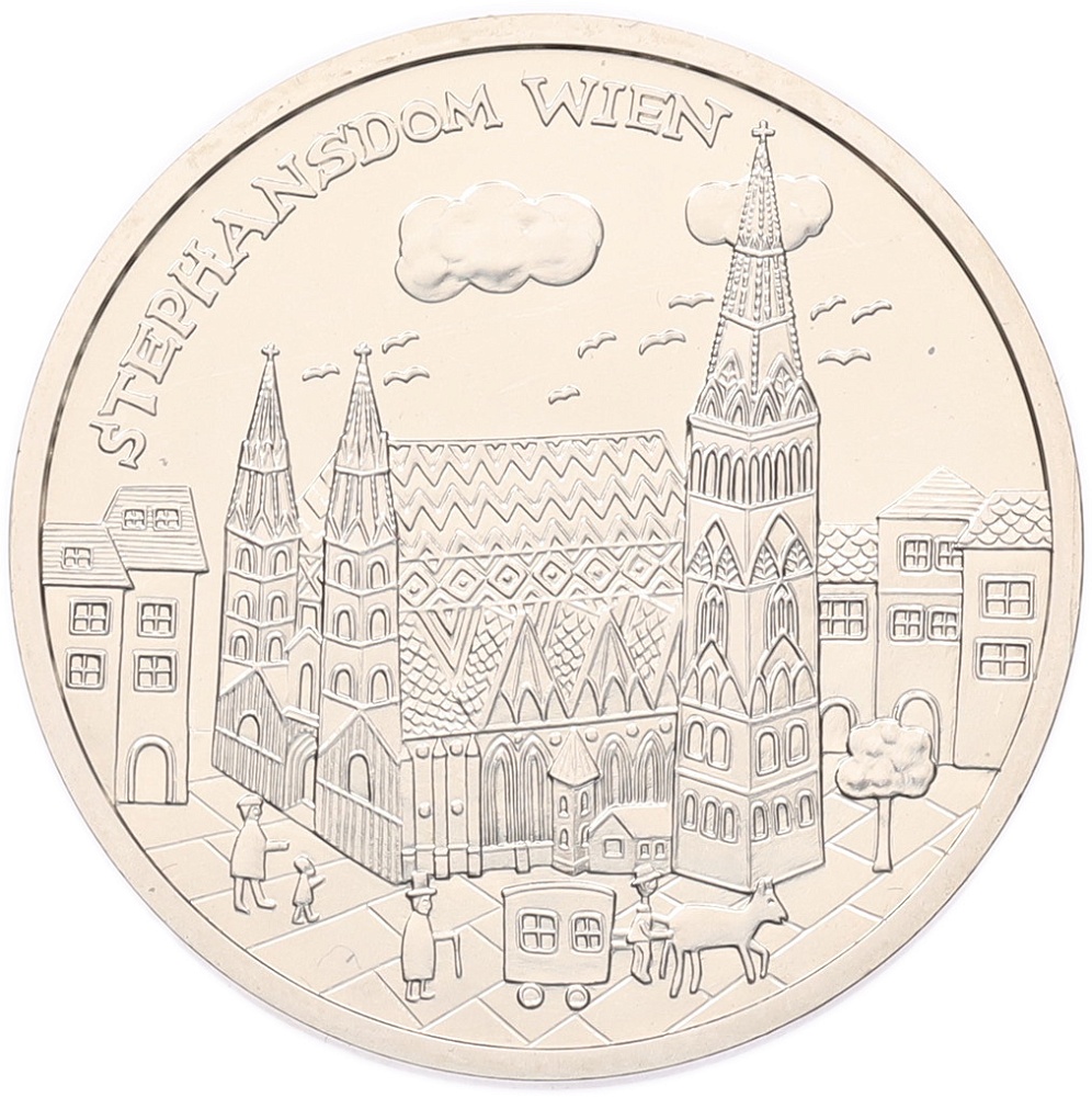 10 евро 2015 года Австрия «Земли Австрии — Вена» — Фото №1