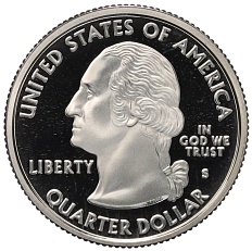 1/4 доллара (25 центов) 2004 года S США «Штаты и территории — Техас» — Фото №2