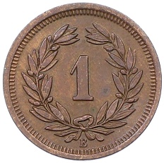 1 раппен 1928 года Швейцария — Фото №2