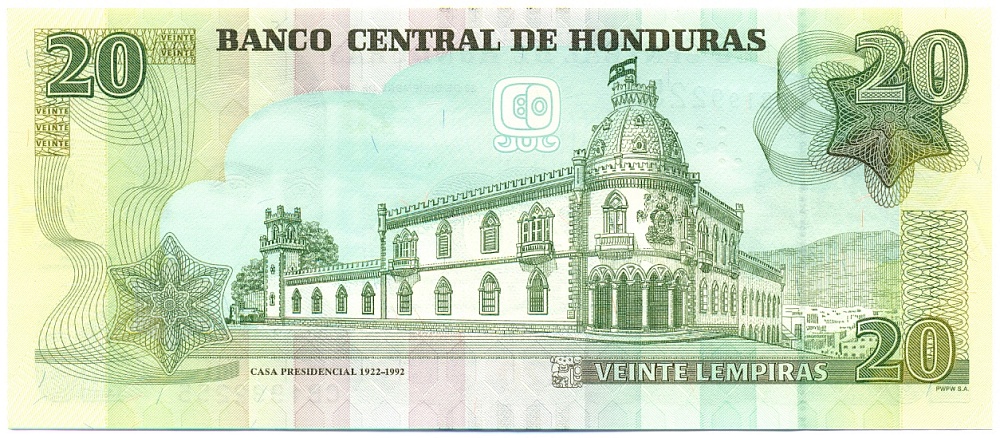 20 лемпир 2016 года Гондурас — Фото №2