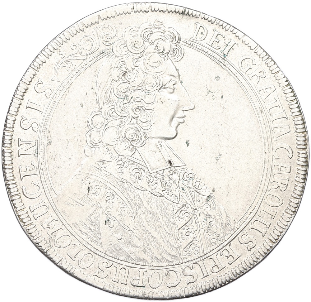 1 талер 1705 года Оломоуц — Фото №1